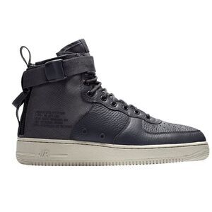 NIKE SF Air Force 1 Mid 'Dark Grey' Sneakers Size 8.5